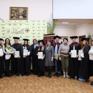 Урочисте вручення дипломів магістрам